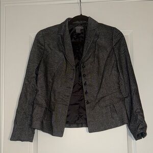 Ann Taylor Gray Blazer
